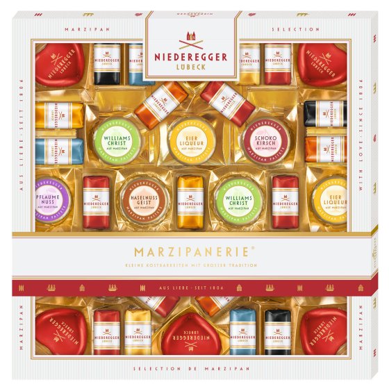 Niederegger Lübeck edle Marzipanerie in Geschenkverpackung 502g 
