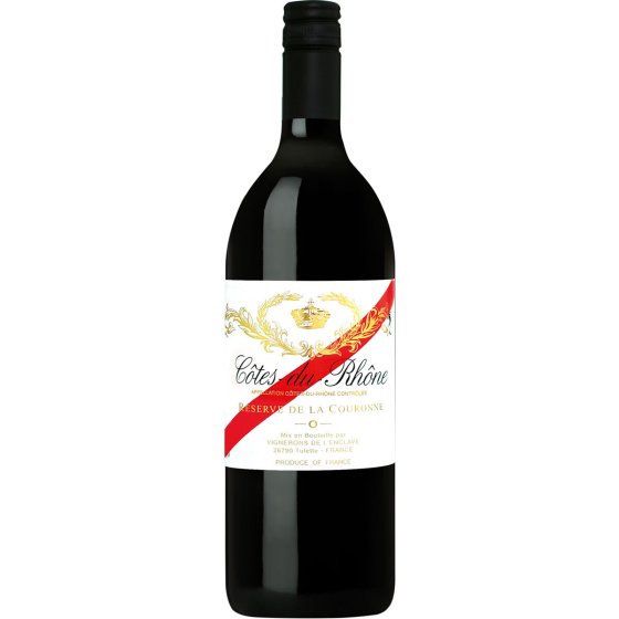 Cotes du Rhone AC Mommessin Rotwein trocken aus Frankreich 1000ml 