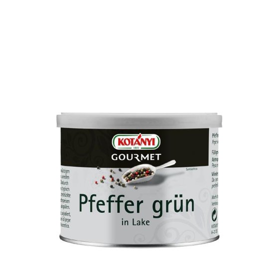 Kotanyi Pfefferkörner grün in Lake ideal für Saucen Fleisch 100g 
