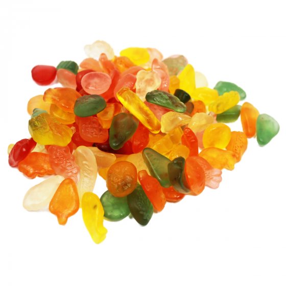 Süße Minifrüchte Zuckerfrei Fruchtgummi Mix ohne Zucker 300g
