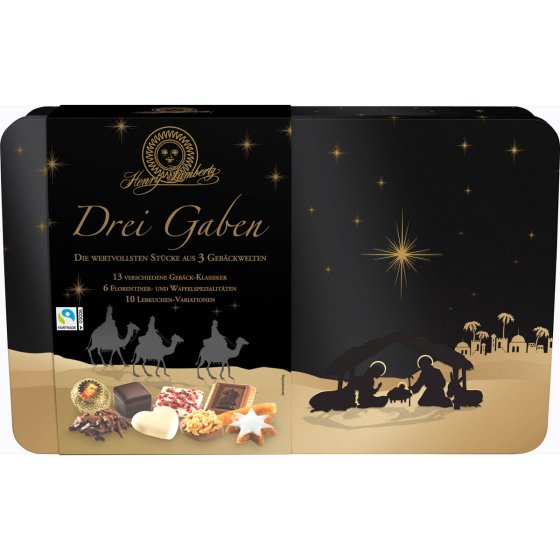 Henry Lambertz Gebäckmischung Dose Drei Gaben Gebäck Klassiker 785g 