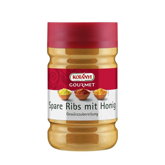 Kotanyi Spare Ribs mit Honig Gewürzzubereitung Großverbraucher 900g 