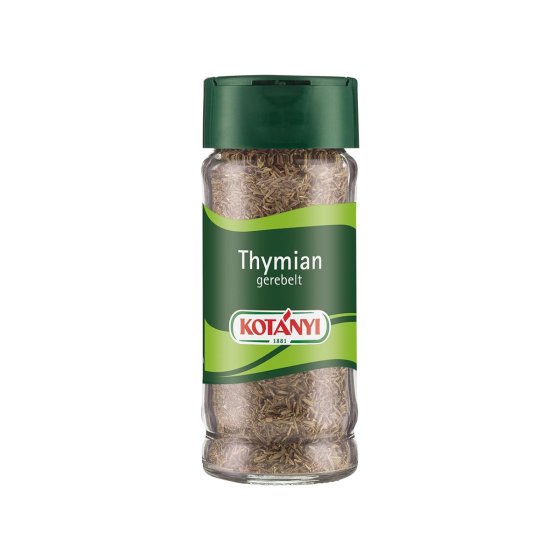 Kotanyi Thymian würzig mediterran gerebelt und getrocknet 14g 