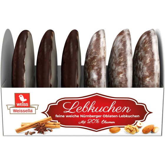 Weiss Weissella köstliche Oblatenkuchen 2 fach sortiert 200g 
