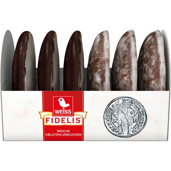 Weiss Fidelis Oblatenlebkuchen 2 verschiedene Sorten Lebkuchen 200g 
