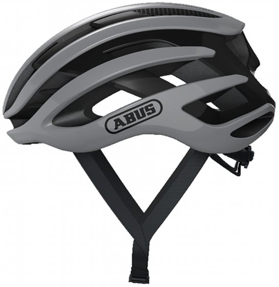 Rennrad-Fahrradhelm   "Airbreaker",  grau 
