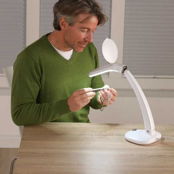 LED-Tischlupenlampe 
