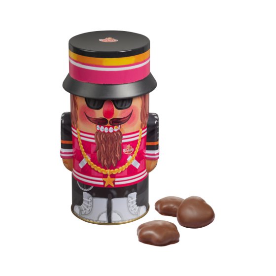 Wicklein Nussknacker Dose Lebkuchen Sauerkirsche Vollmilch 200g 