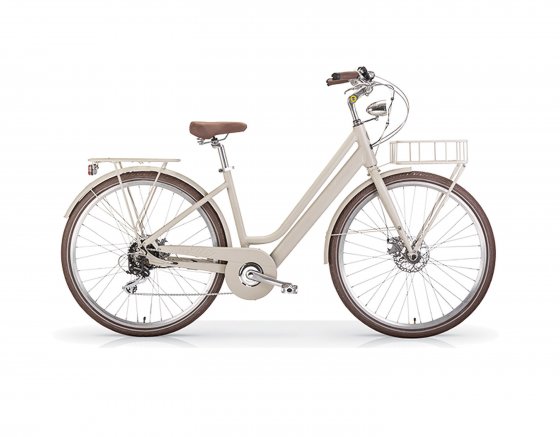 Elektro-Citybike LA RUE 2.0, matt hemp 