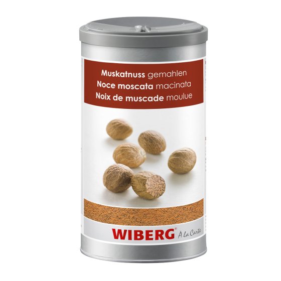 Wiberg Muskatnuss gemahlen würziges leicht süßliches Aroma 550g 