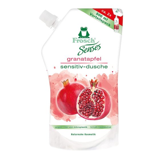 Frosch Dusche Senses Granatapfel Nachfüller 