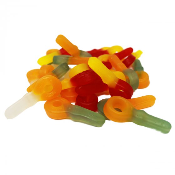 Fruchtgummi Fruit Schlüssel süß fruchtig veggie ohne Gelatine 175g 