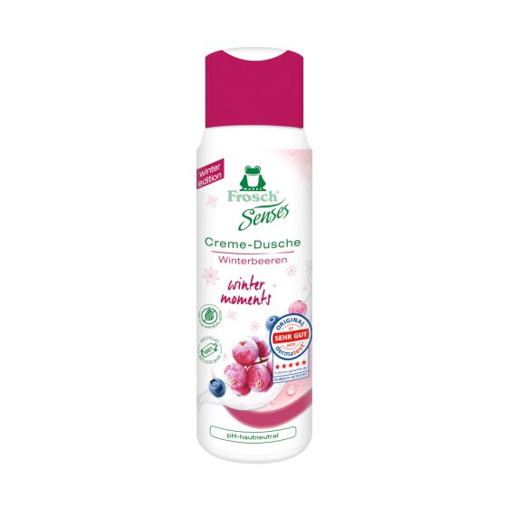 Frosch Senses Creme-Dusche Winterbeeren winterlicher Duft 300ml 