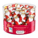 Riegelein Weihnachtsmännchen 26 Weihnachts-Hohlfiguren Dose 312g 
