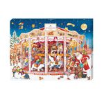 Niederegger Adventskalender Motiv Karussell mit Pralinen 500g 