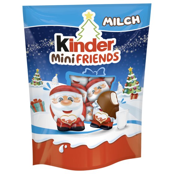Ferrero kinder Mini Friends Milch lustige Figuren Packung 122g 