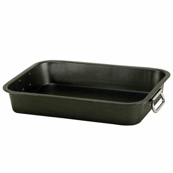 Krüger Grillpfanne Auflaufform beschichtet aus Carbonstahl 40cm 