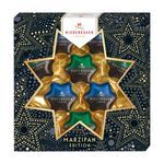 Niederegger Marzipan Weihnachtssterne Dark Edition Packung 125g 