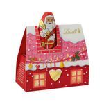 Lindt Santa im Mini-Schornstein Vollmilch-Schokolade Packung 60g 