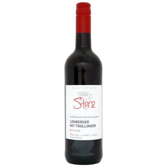 Storz Habersschlachter Heuchelberg Lemberger mit Trollinger trocken 750ml 