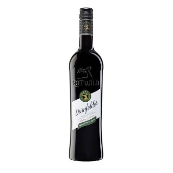 Rotwild Dornfelder halbtrocken feine Fruchtaromen und Vanille 750ml 