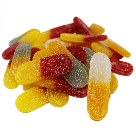 Fruchtgummi bunte saure Tongen super sauer gelatinefrei 175g