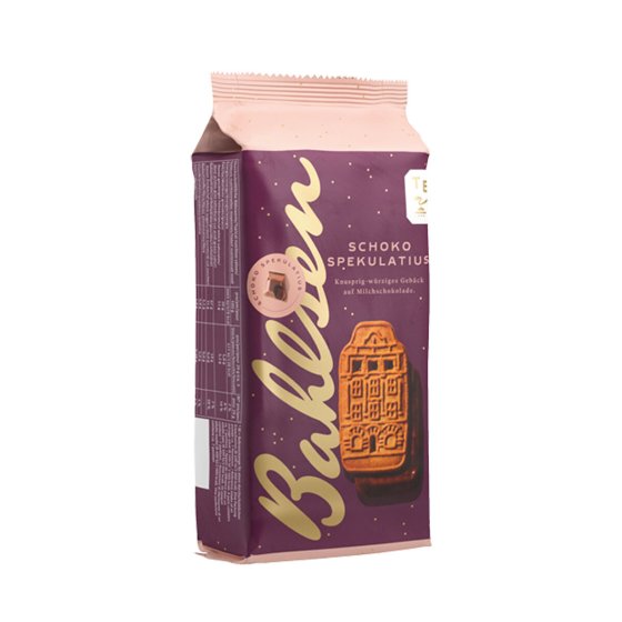 Bahlsen Schoko Gewürz Spekulatius glasiert mit Milchschokolade 192g 
