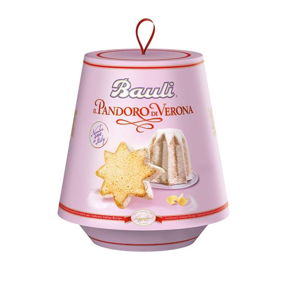 Bauli Pandoro Di Verona italienischer Hefekuchen mit Puderzucker 500g 