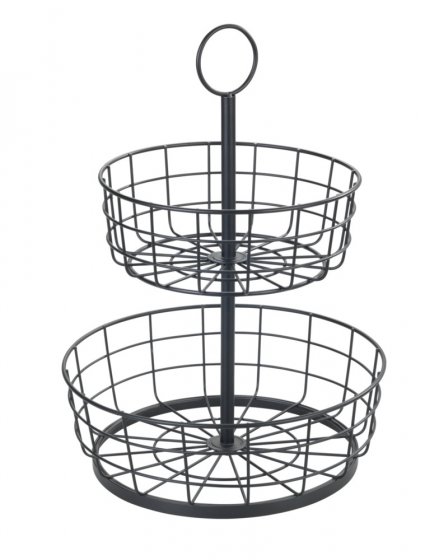 Multi-Korb-Etagere, 2 Etagen