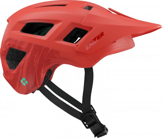 MTB-Helm Coyote KinetiCore, Matte Tangerine 