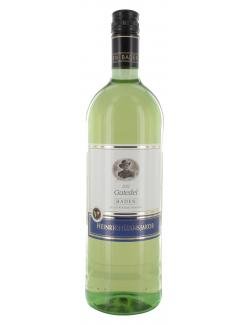 Heinrich Hansjakob - Gutedel - aus Baden Qualitätswein Trocken 1000ml 