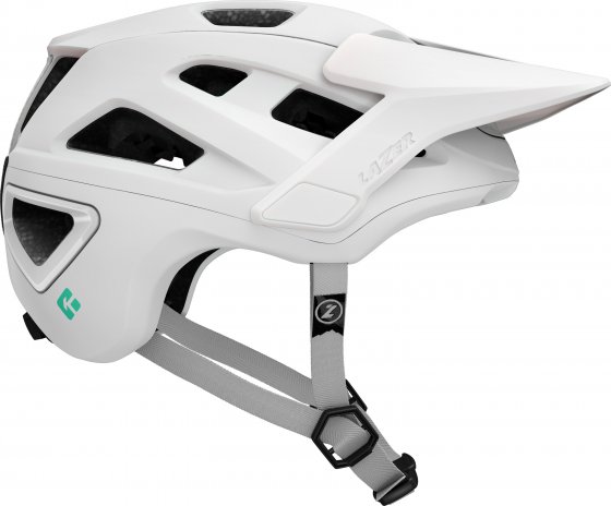 MTB-Helm Jackal KinetiCore, Matte Full White 