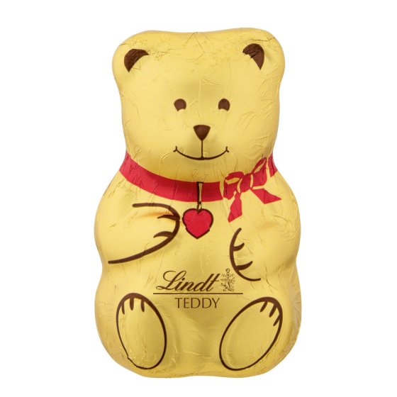 Lindt Schokoladen Teddybär aus Alpenmilchschokolade Hohlfigur 40g 