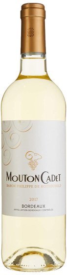 Mouton Cadet Sauvignon Blanc Bordeaux AOC trockener Weißwein 750 ml 