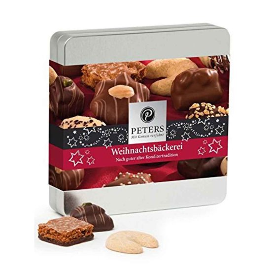 Peters Weihnachtsgebäck Weihnachtsbäckerei Mischung Dose 220g 