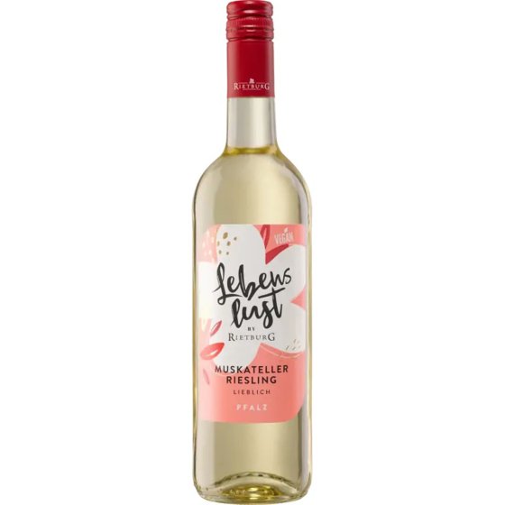 Rietburg Lebenslust Muskateller Riesling fruchtig elegant 750ml 