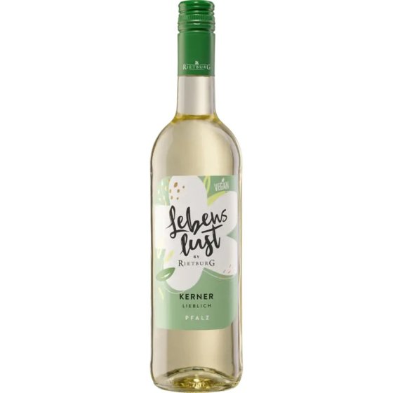 Rietburg Lebenslust vollmundig würziger veganer Kerner 750ml 