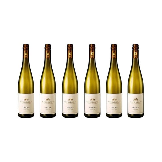Kloster Eberbach Weißwein trockener aus Rieslingreben 750ml 6er Pack 