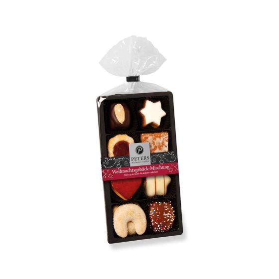 Peters Weihnachtsgebäck Mischung aus Frucht Marzipan und Nüssen 100g 