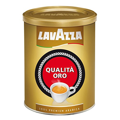 Lavazza Kaffee Qualita Oro Espresso Arabica Röstkaffee Bohnenkaffee 250g 
