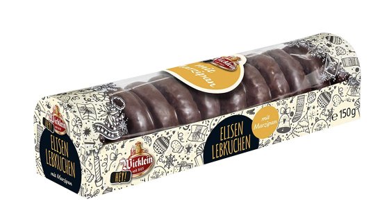 Wicklein Elisen Lebkuchen mit Marzipan und Schokolade 150g 6er Pack 