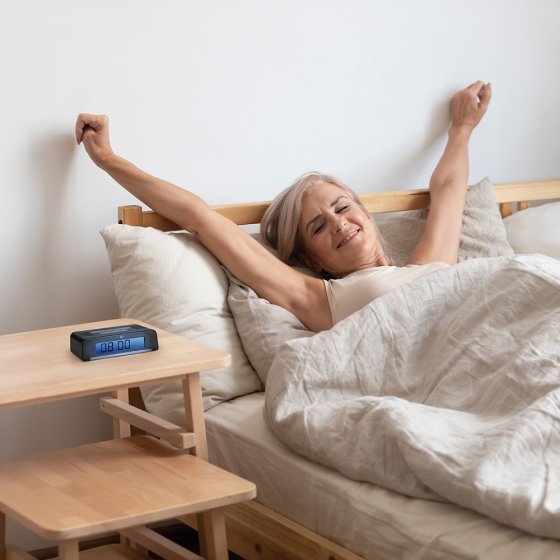 Ihr Geschenk: der Radiowecker mit Licht