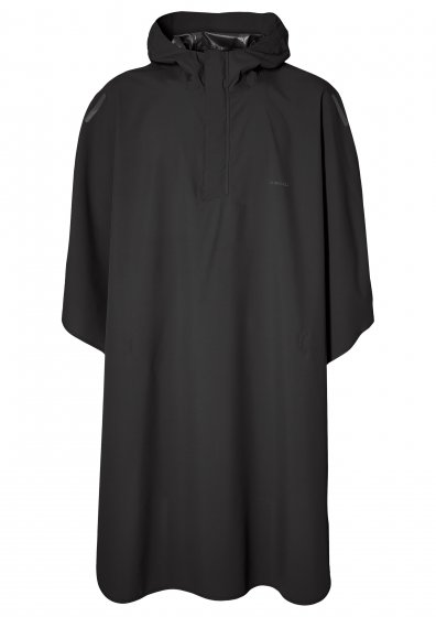 Fahrrad- Regenponcho Hoga, schwarz 