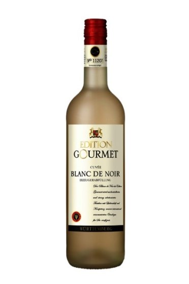 WZG Blanc de Noir Cuvee trocken erfrischende Aromen von Äpfeln Birnen 750ml 