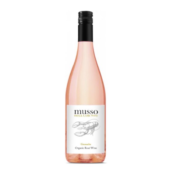 Bio Musso Rosewein Grenache mit voller Frucht aus Spanien 750ml 
