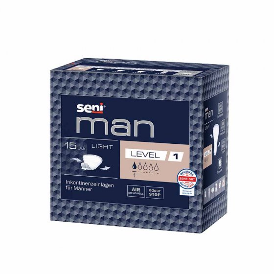 Herren-Einlagen Seni Man Light