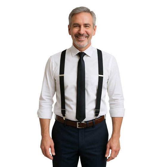 Y-Hosenträger  Schwarz