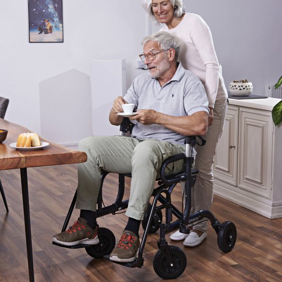 OZR 210 Rollator Rollstuhl 2in1 