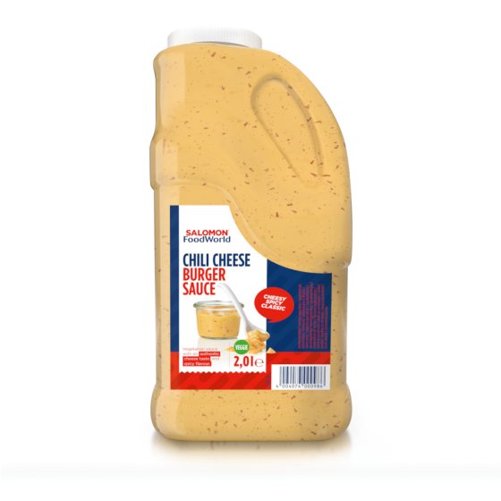 Salomon Chili Cheese Burger Sauce Pikante Würzsauce mit Chili 2000ml 