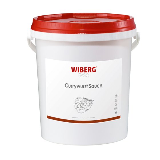 Wiberg Currywurst Sauce mit Konservierungsstoffen fruchtig süß 6000g 